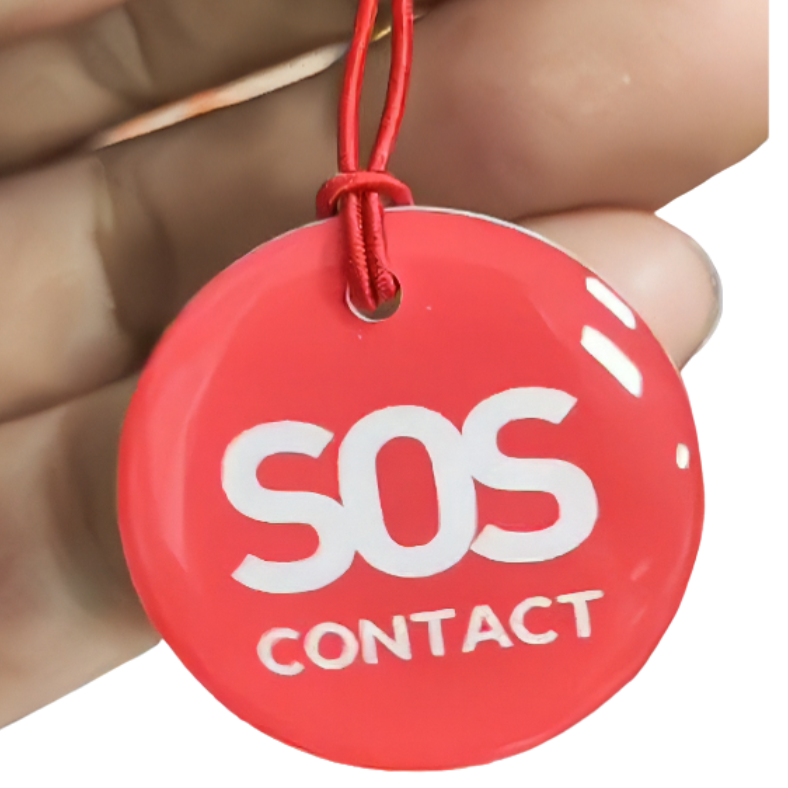 SOS Schlüsselanhänger